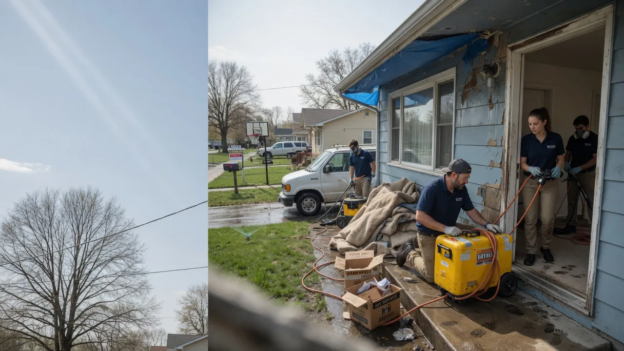 Basement Flood Cleanup in Chaplin, CT near me